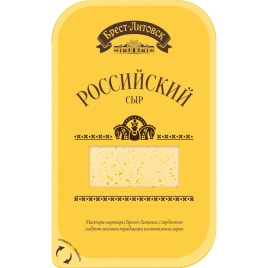 Сыр Российский 50 % 150г нарезка
