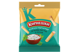 Сухарики Сметана/зелень 40г Кириешки