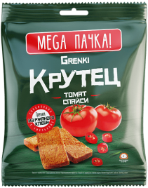 Гренки со вкусом томата спайси 80 гр Крутец