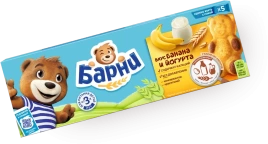Бисквит Барни банан-йогурт 150г