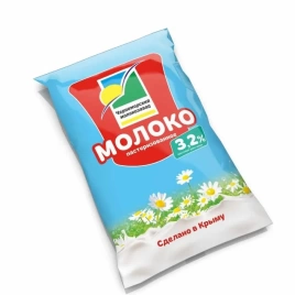 Молоко пастер 3.2% 1000 г пленка