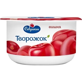 Паста сырковая десертная 3.5% 120г Вишня