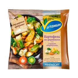 Овощи по-деревенски с/м 400г Витамин