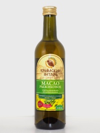 Масло подсолнечное нерафинированное п/б 0.5л Крымский Янтарь