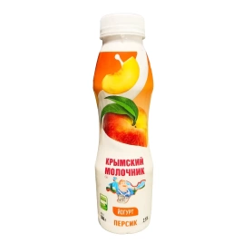 Йогурт Персик 2.5% 300г бутылка