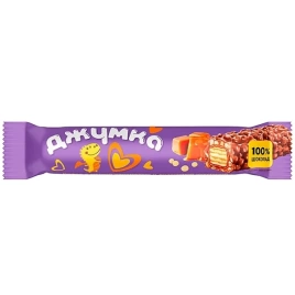 Вафли Джумка карамель/возд кукуруза 37г КДВ
