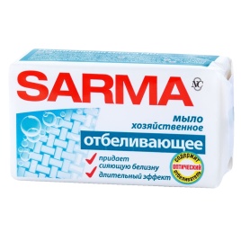 Мыло хоз Отбеливающий эффект 140г