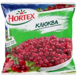 Клюква 250г Замороженные овощи Hortex