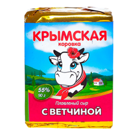 Сыр плавленный С ветчиной 40% 90г