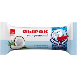 Десерт глазиров Кокос 40г