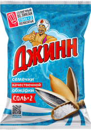 Семечки подс СолнечВеликан соленые 300г