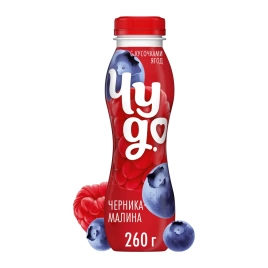 Йогурт Черника-малина 1.9% 260г бут