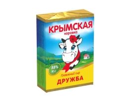 Сыр плавленный Дружба 45% 90гр