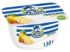 Творожный продукт Груша-банан 3.6% 130г