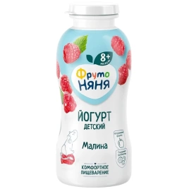 Йогурт обогащ пребио/пробио Малина 2.5% 200г бут