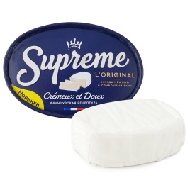 Сыр c белой плесенью Supreme 60% 125г