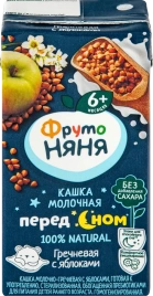 Кашка молочно-гречневая яблоко 200мл т/п
