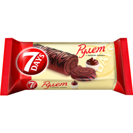 Рулет шоколадный вкус какао 200г