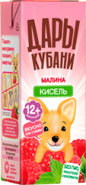 Кисель Малина 200г  Дары Кубани