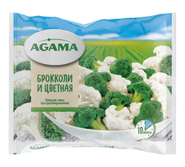 Смесь Брокколи и цветная капуста 400г