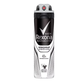 Део-спрей муж Невидимый Черн/Бел 150мл  Rexona