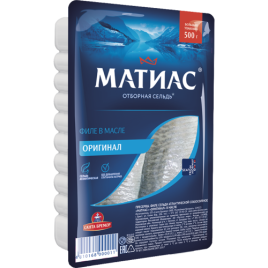 Матиас филе сельди Отборное 300г