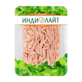 Фарш из филе грудки индейки.лоток Индилайт 450 гр