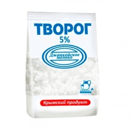 Творог 5% 400г пакет
