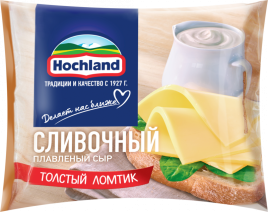 Сыр Сливочный 150г ломтики