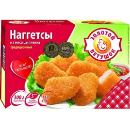 Наггетсы хрустящие 300г