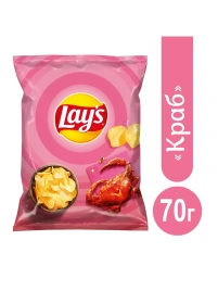 Чипсы Краб 70г