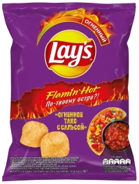 Чипсы Тако с сальсой 105г