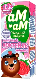 Коктейль мол с малиной 2.5% для детей с 12 мес.205г т/п