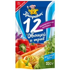 Универсальная 12 овощей и трав 200г