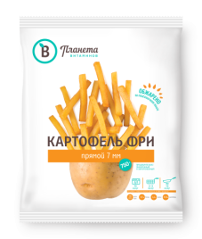 Картофель фри прямой 750г