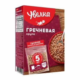 Гречневая в/п (5шт*80г) 400г экстра