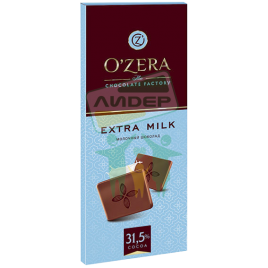Шоколад OZera Extra milk 90г