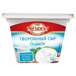 Сыр творожный Cливочный 56% 140г ст