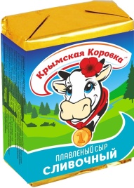 Сыр плавленный Сливочный 45% 90г