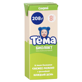 Биолакт детский Сладкий 3.2% 208г т/п