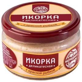 Икорка деликатес Красных рыб в слив соусе 160г ст/б