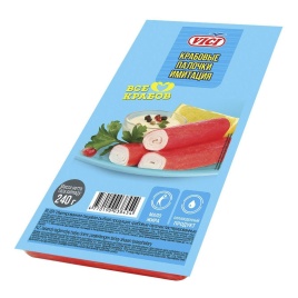 Крабовые палочки охл 240г