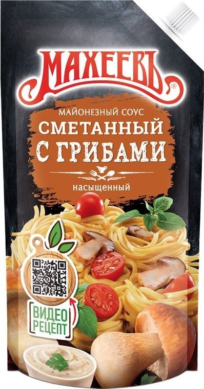 Майонезный Сметанный с грибами 200мл д/п Махеевъ фото 1