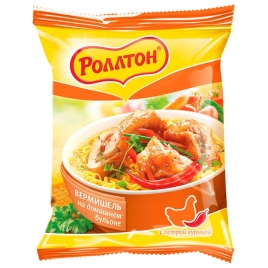 Вермишель со вкусом курицы острая 60г