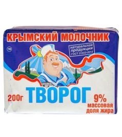 Творог 9% 180 г п/э