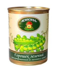 Горошек ж/б Юнона 360г