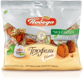 Трюфель в какао б/сахара м/у 150г