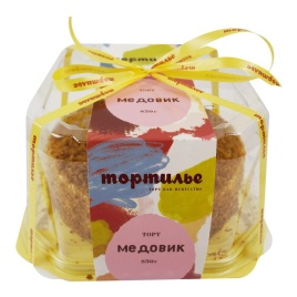 Торт Медовик 0.850 кг Тортилье