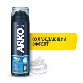Пена для бритья Cool 200мл  Arko 