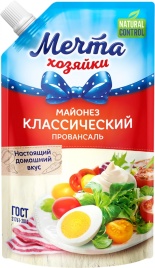 Майонез Классический 55% 192г д/п